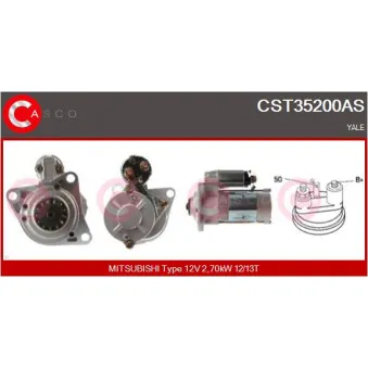 Démarreur CASCO CST35200AS
