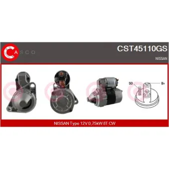Démarreur CASCO CST45110GS