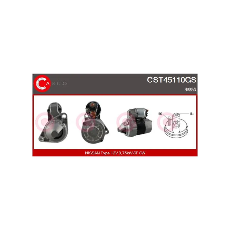 Démarreur CASCO CST45110GS