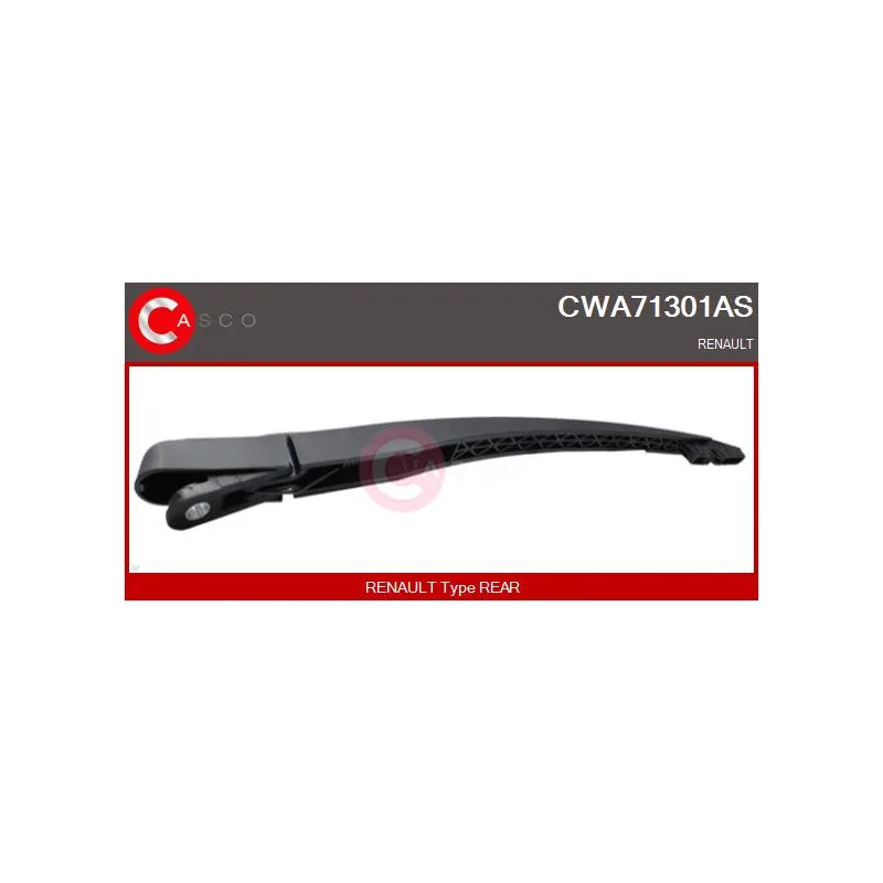 Bras d'essuie-glace, nettoyage des vitres CASCO CWA71301AS