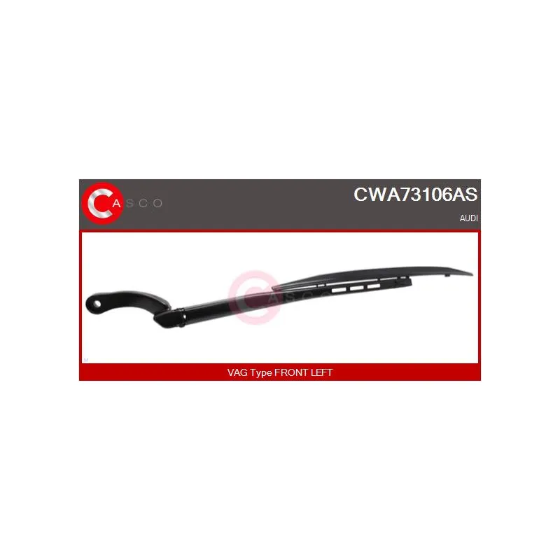 Bras d'essuie-glace, nettoyage des vitres CASCO CWA73106AS