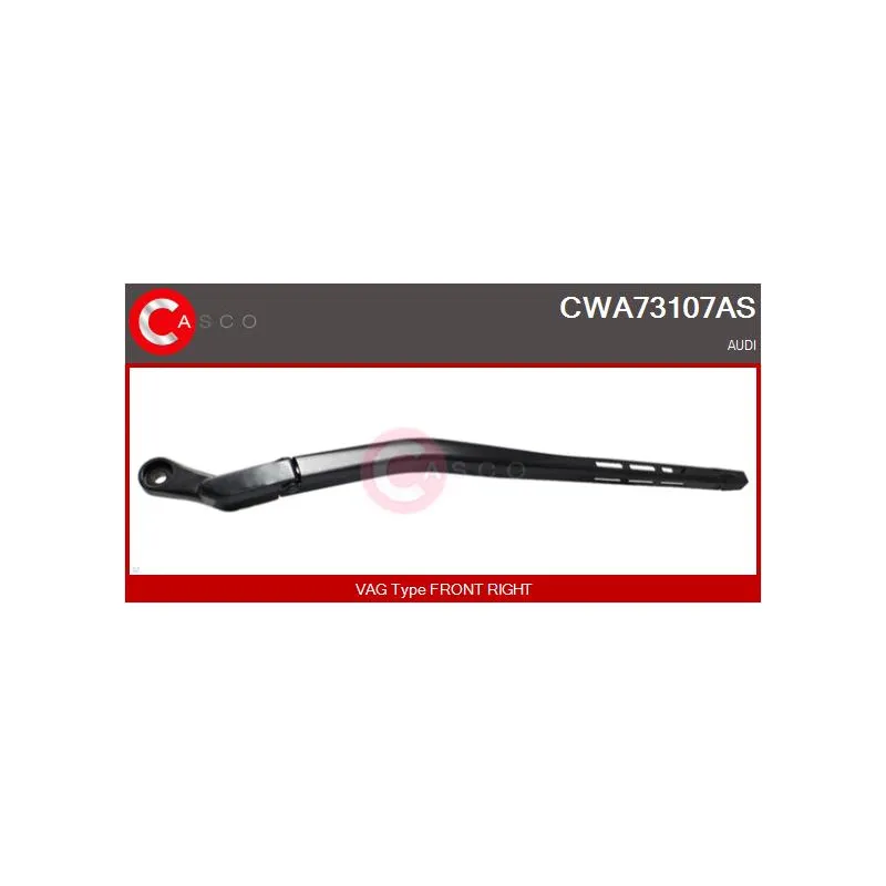 Bras d'essuie-glace, nettoyage des vitres CASCO CWA73107AS