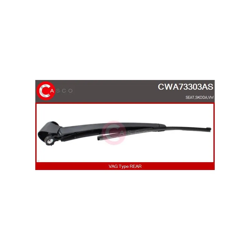 Bras d'essuie-glace, nettoyage des vitres CASCO CWA73303AS
