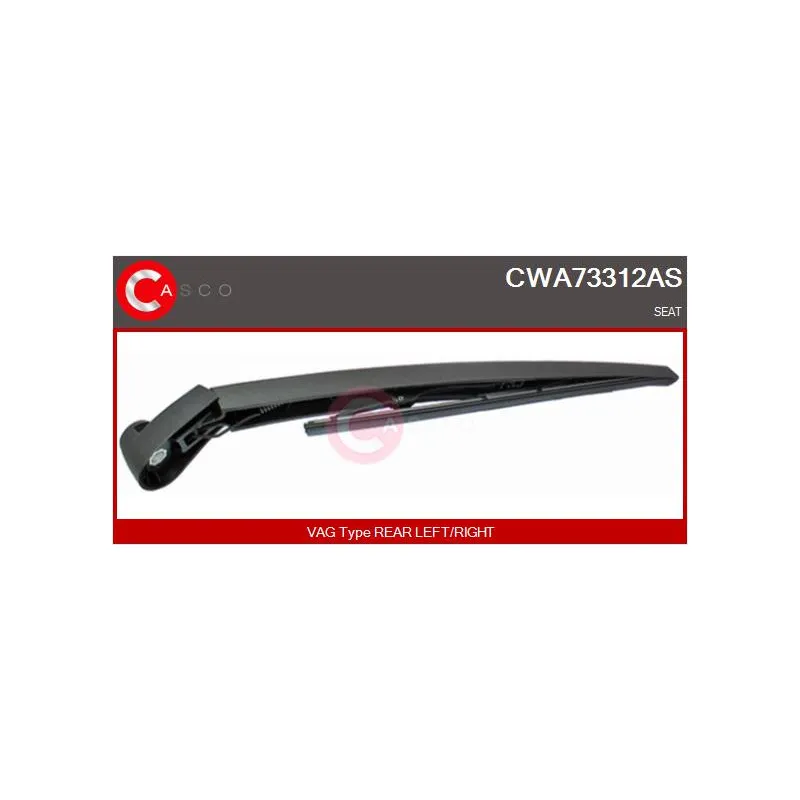 Bras d'essuie-glace, nettoyage des vitres CASCO CWA73312AS