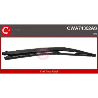 Bras d'essuie-glace, nettoyage des vitres CASCO CWA74302AS