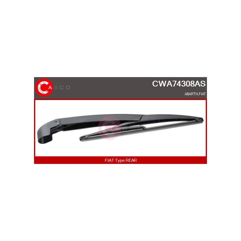 Bras d'essuie-glace, nettoyage des vitres CASCO CWA74308AS