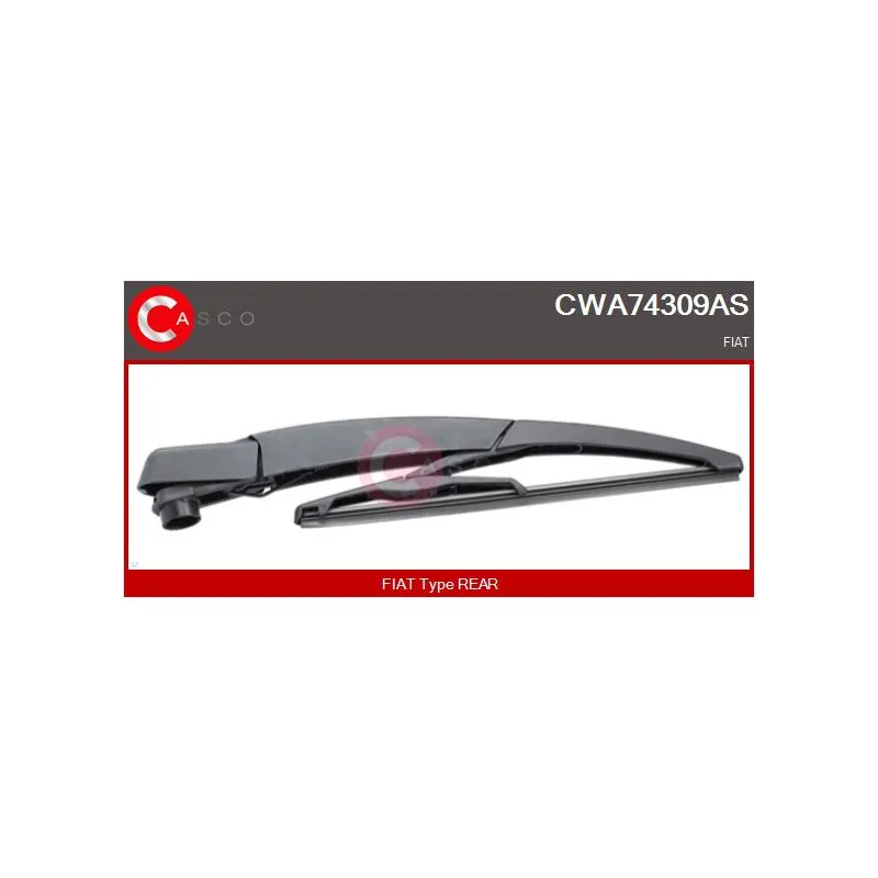 Bras d'essuie-glace, nettoyage des vitres CASCO CWA74309AS