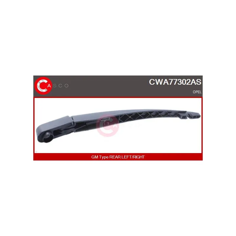Bras d'essuie-glace, nettoyage des vitres CASCO CWA77302AS