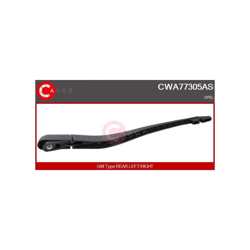 Bras d'essuie-glace, nettoyage des vitres CASCO CWA77305AS