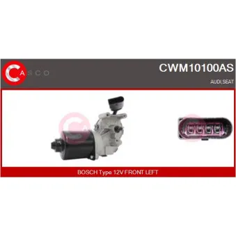 Moteur d'essuie-glace CASCO CWM10100AS