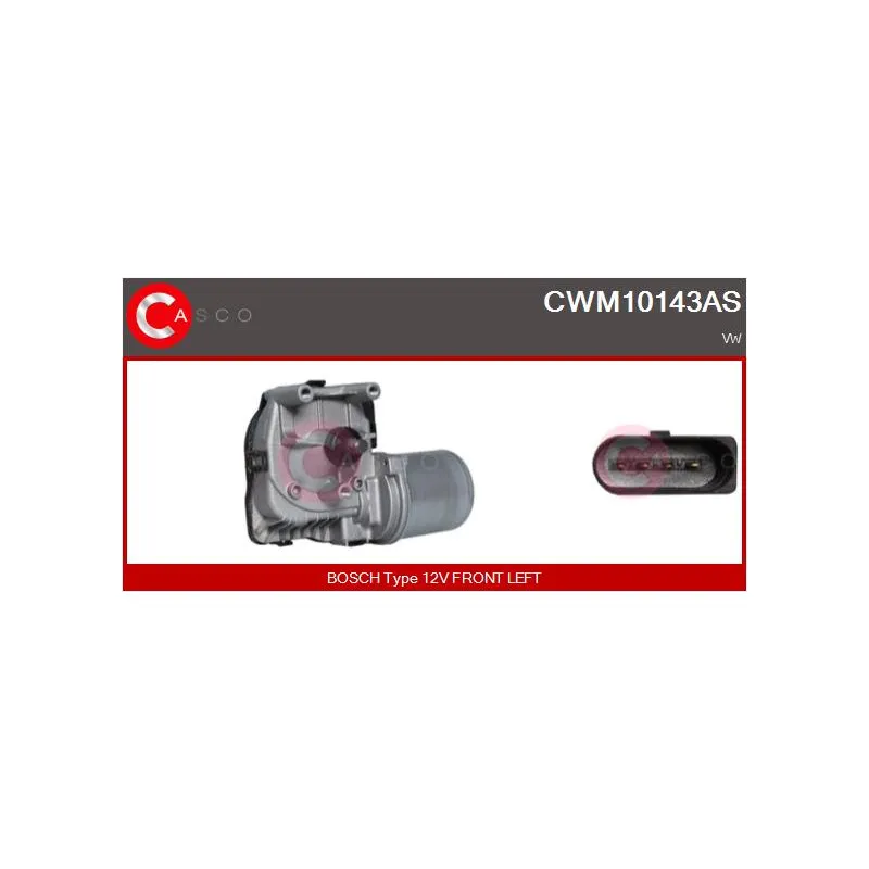 Moteur d'essuie-glace CASCO CWM10143AS