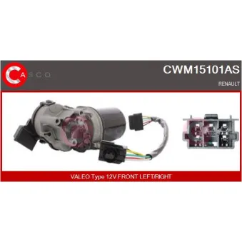 Moteur d'essuie-glace CASCO CWM15101AS