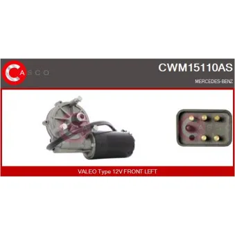 Moteur d'essuie-glace CASCO CWM15110AS