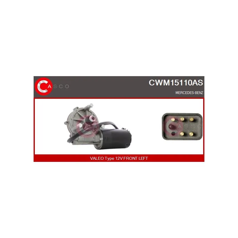 Moteur d'essuie-glace CASCO CWM15110AS