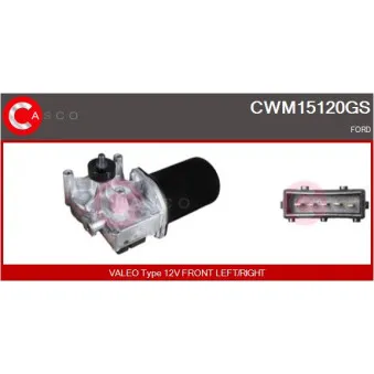 Moteur d'essuie-glace CASCO CWM15120GS
