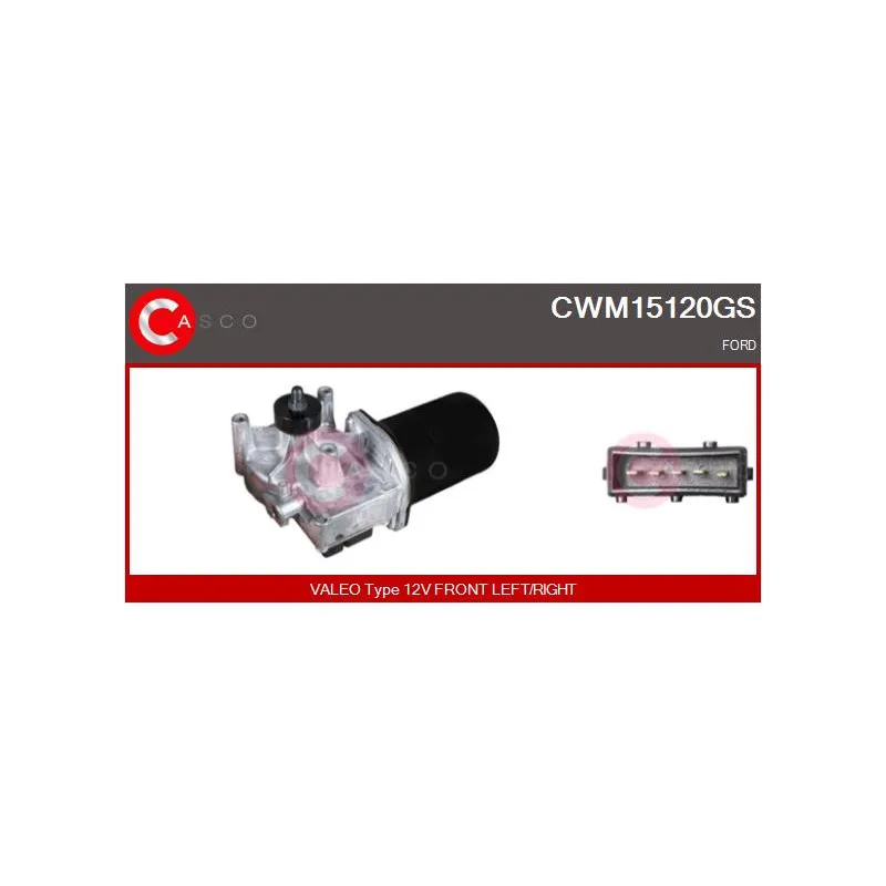 Moteur d'essuie-glace CASCO CWM15120GS