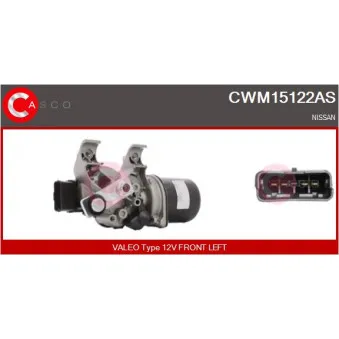 Moteur d'essuie-glace CASCO CWM15122AS
