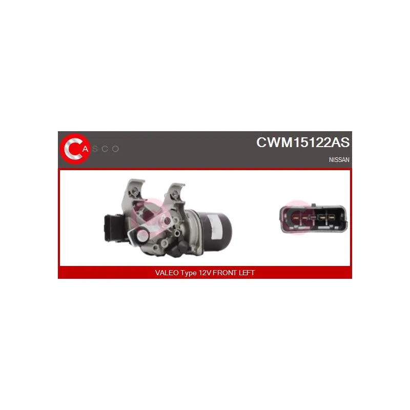 Moteur d'essuie-glace CASCO CWM15122AS