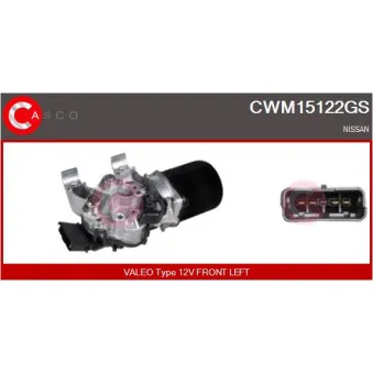 Moteur d'essuie-glace CASCO CWM15122GS