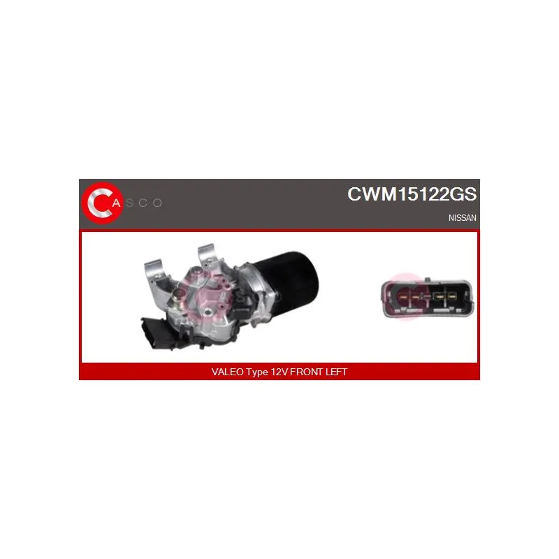 Moteur d'essuie-glace CASCO CWM15122GS