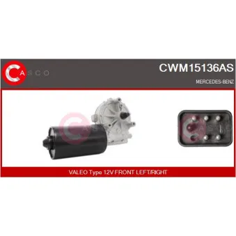Moteur d'essuie-glace CASCO CWM15136AS