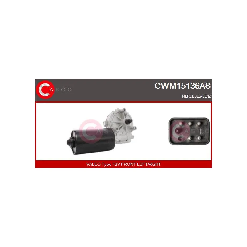 Moteur d'essuie-glace CASCO CWM15136AS