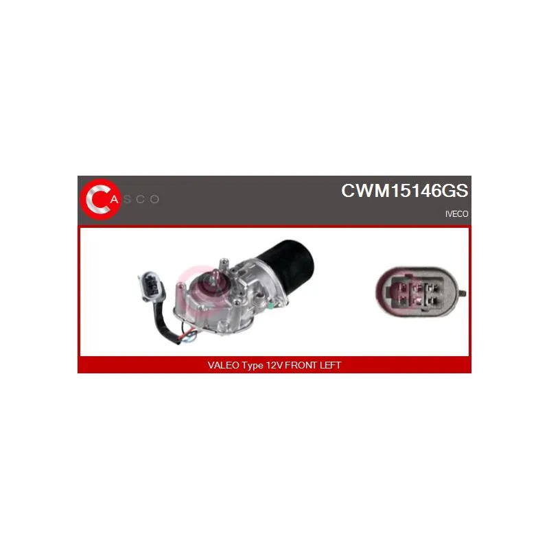 Moteur d'essuie-glace CASCO CWM15146GS