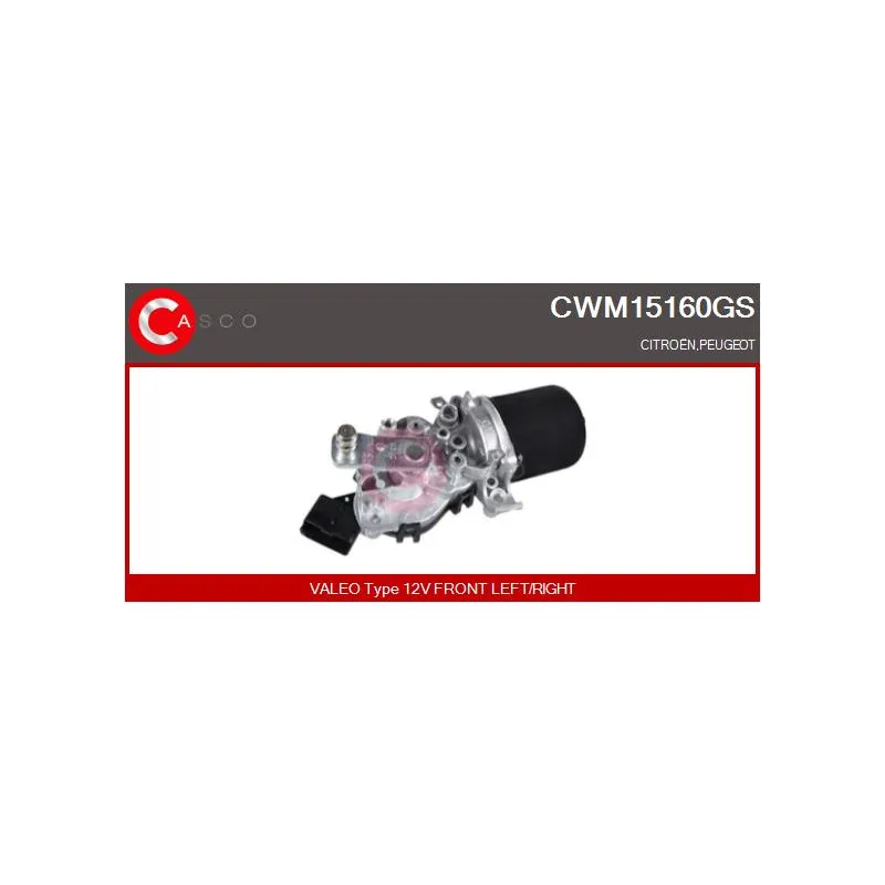 Moteur d'essuie-glace CASCO CWM15160GS