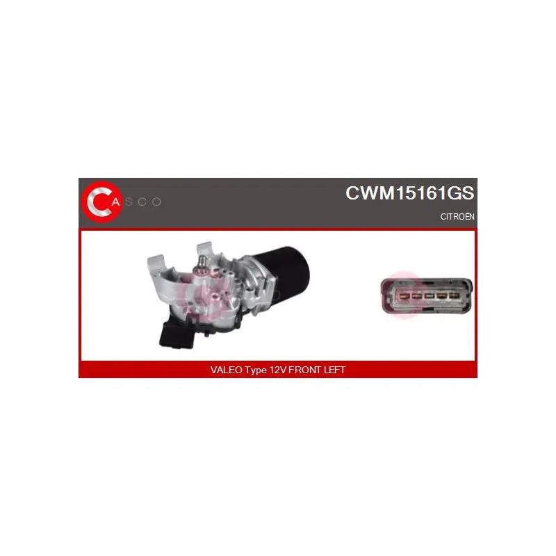 Moteur d'essuie-glace CASCO CWM15161GS