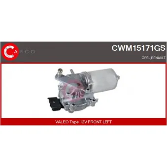 Moteur d'essuie-glace CASCO CWM15171GS