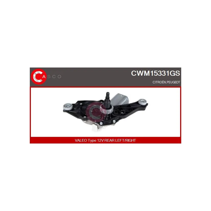 Moteur d'essuie-glace CASCO CWM15331GS