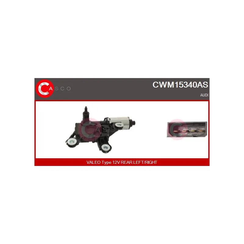 Moteur d'essuie-glace CASCO CWM15340AS