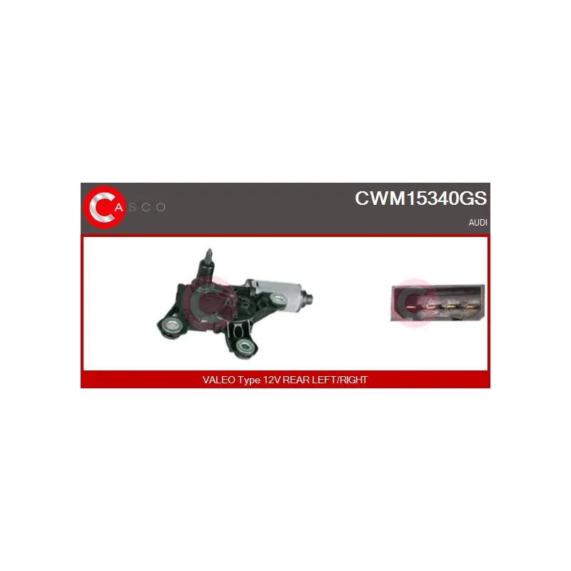 Moteur d'essuie-glace CASCO CWM15340GS