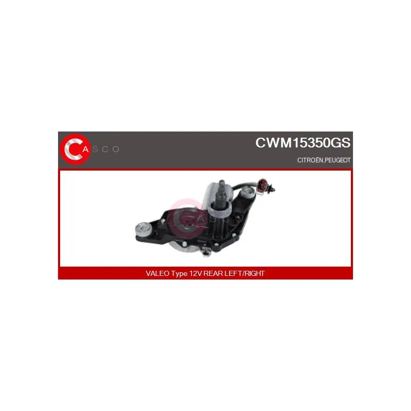Moteur d'essuie-glace CASCO CWM15350GS