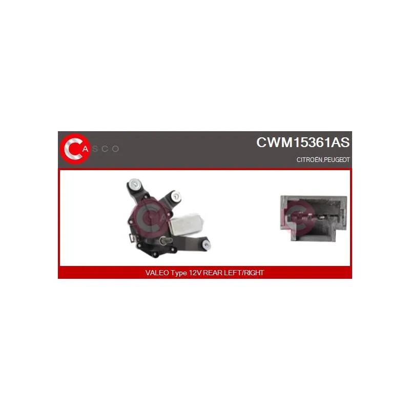 Moteur d'essuie-glace CASCO CWM15361AS