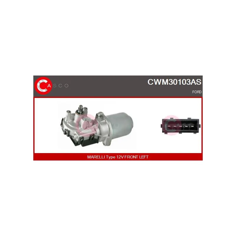 Moteur d'essuie-glace CASCO CWM30103AS