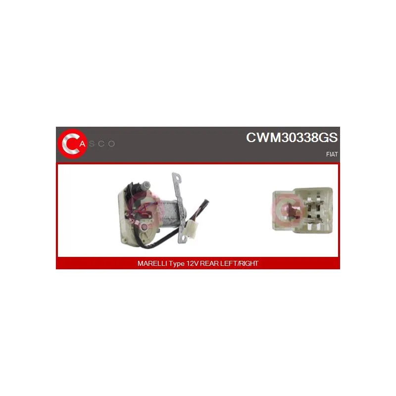 Moteur d'essuie-glace CASCO CWM30338GS