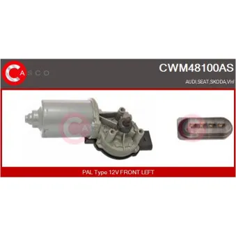 Moteur d'essuie-glace CASCO CWM48100AS