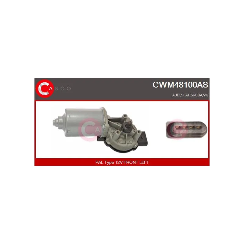 Moteur d'essuie-glace CASCO CWM48100AS