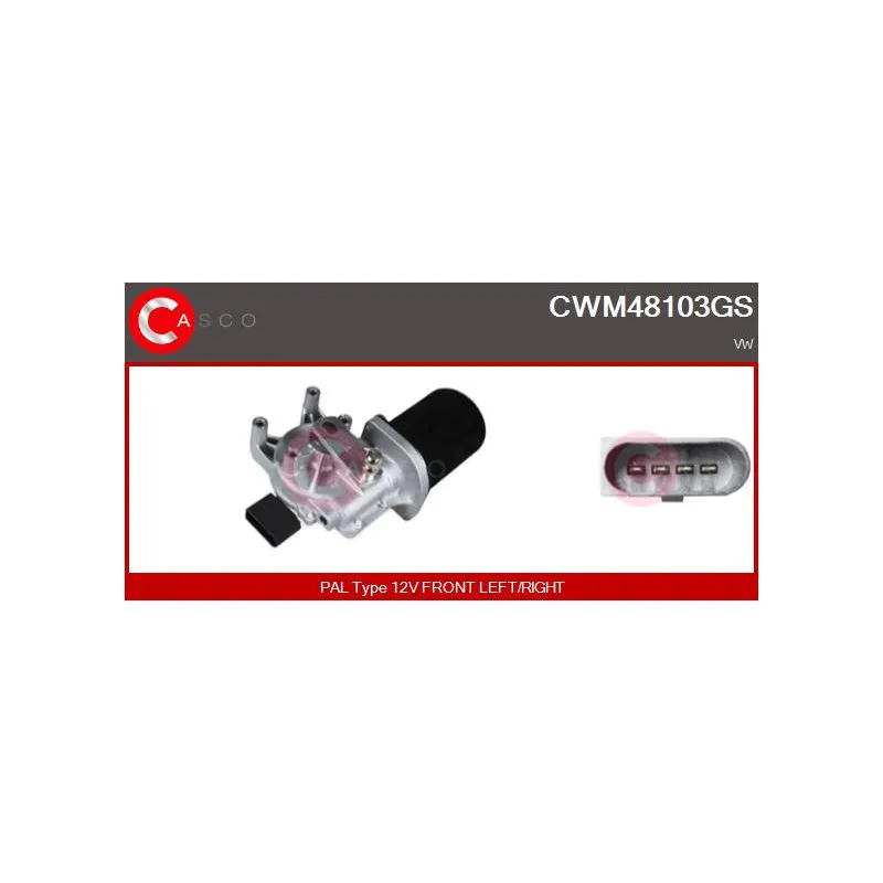 Moteur d'essuie-glace CASCO CWM48103GS