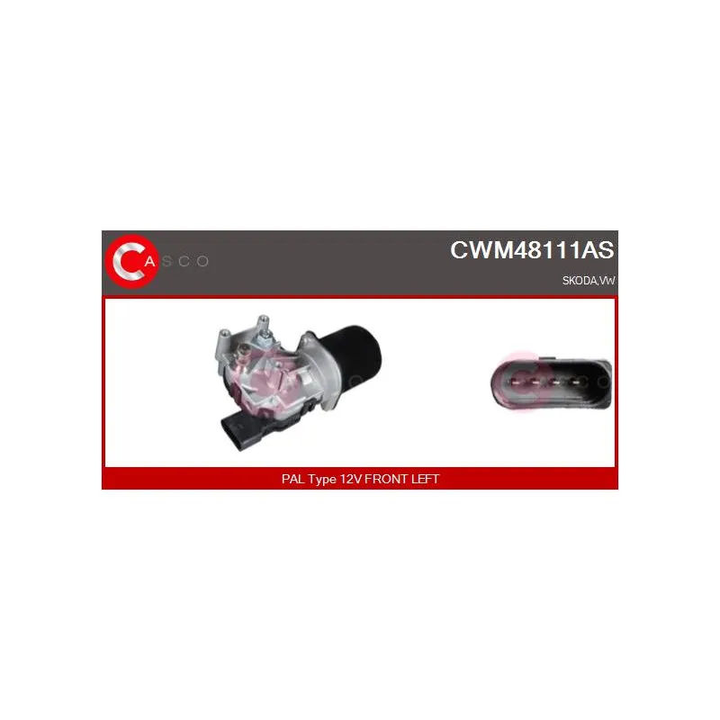 Moteur d'essuie-glace CASCO CWM48111AS