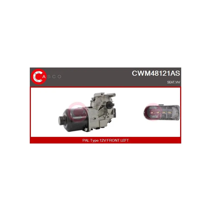 Moteur d'essuie-glace CASCO CWM48121AS