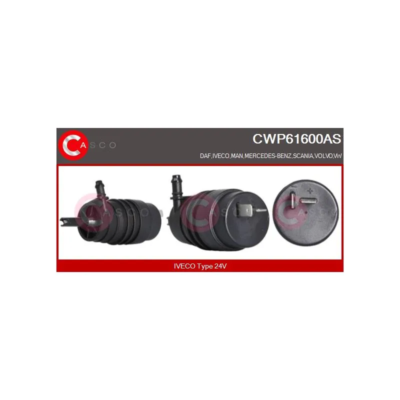 Pompe d'eau de nettoyage, nettoyage des vitres CASCO CWP61600AS