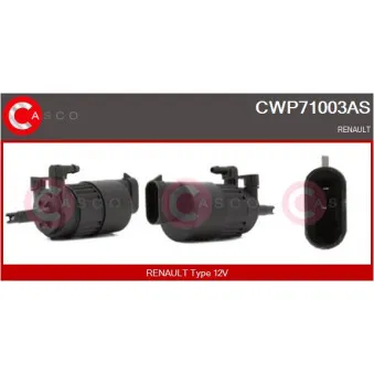 Pompe d'eau de nettoyage, nettoyage des vitres CASCO CWP71003AS