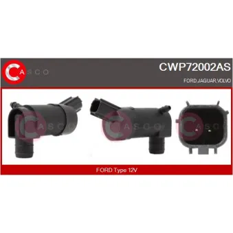 Pompe d'eau de nettoyage, nettoyage des vitres CASCO CWP72002AS
