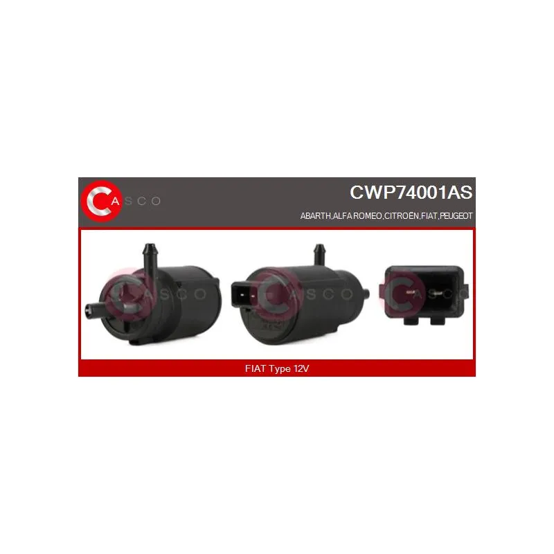 Pompe d'eau de nettoyage, nettoyage des vitres CASCO CWP74001AS
