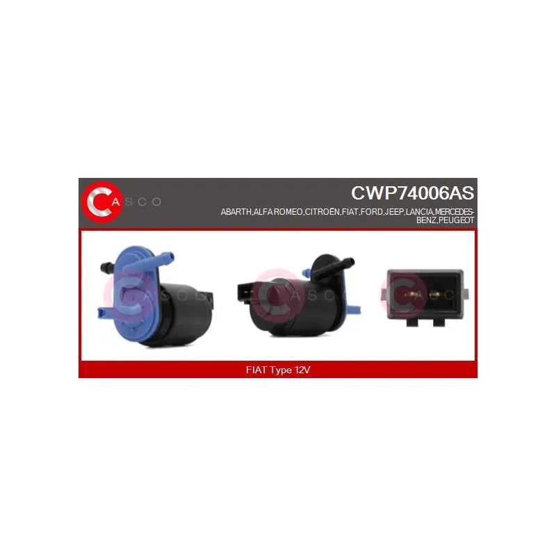 Pompe d'eau de nettoyage, nettoyage des vitres CASCO CWP74006AS