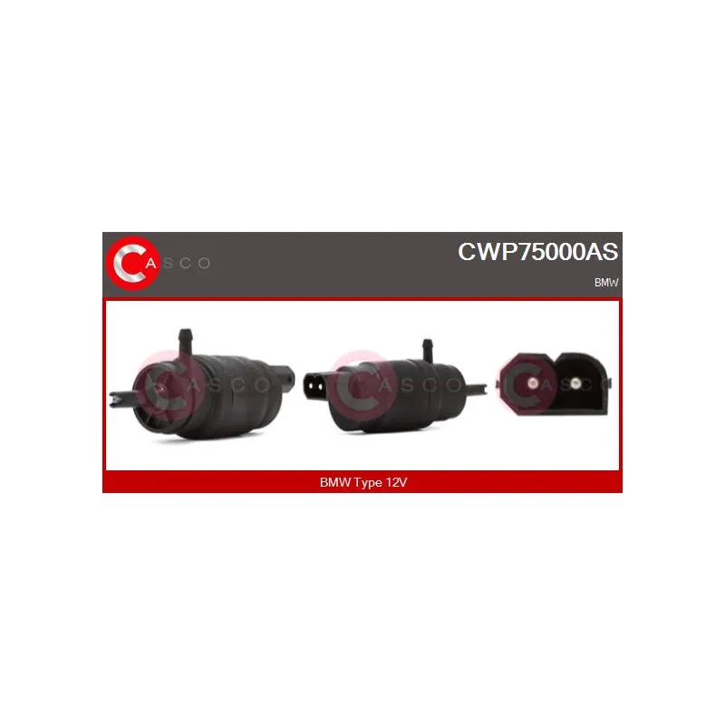 Pompe d'eau de nettoyage, nettoyage des vitres CASCO CWP75000AS