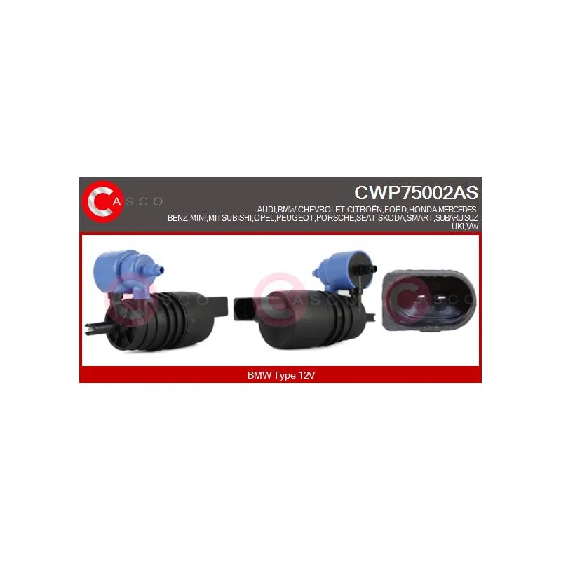 Pompe d'eau de nettoyage, nettoyage des vitres CASCO CWP75002AS