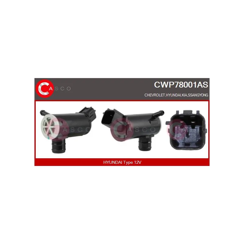 Pompe d'eau de nettoyage, nettoyage des vitres CASCO CWP78001AS